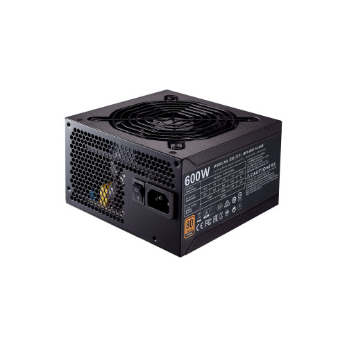 CoolerMaster COOLER MASTER Tápegység MWE 600W, 12cm, 80+ Bronze V2, Aktív PFC