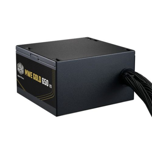 COOLERMASTER TÁP Cooler Master 650W - MWE Gold 650 V3 NM - MPE-6502-ACAAG-3BEU - 80+ Gold - ATX 12V Ver. 2.41 - Fekete Tápegység