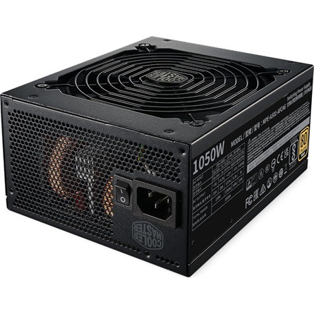 COOLERMASTER TÁP Cooler Master 1050W - MWE Gold 1050 - MPE-A501-AFCAG-3EEU - 80+ Gold ATX 3.1 - V2 Moduláris - fekete tápegység