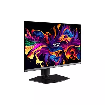 MSI MPG 271QRX QD-OLED 26.5" Quantum Dot OLED gaming monitor fekete 360Hz FreeSync Premium Pro (USB-C: 90W)