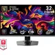 MSI MPG 322URX QD-OLED 31.5" Quantum Dot OLED gaming monitor fekete 240Hz G-Sync (USB-C: 98W)
