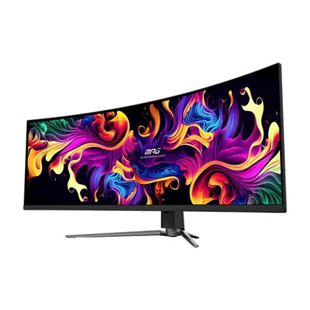 MSI MPG 491CQP QD-OLED 49" DQHD QD-OLED 144Hz ívelt monitor, fekete