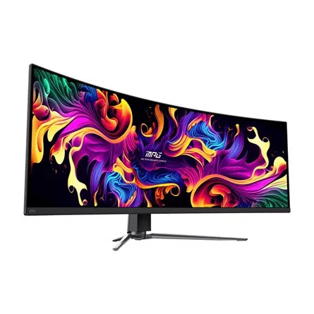 MSI MPG 491CQP QD-OLED 49" DQHD QD-OLED 144Hz ívelt monitor, fekete