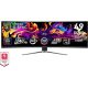 MSI MPG 491CQPX QD-OLED 49" ívelt Quantum Dot OLED gaming monitor fekete 240Hz G-Sync (USB-C: 98W)