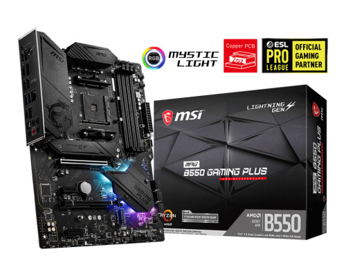 MSI sAM4 MPG B550 GAMING PLUS alaplap