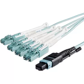   StarTech 10M MTP TO LC BREAKOUT CABLE OM3 40GB - PUSH/PULL TAB