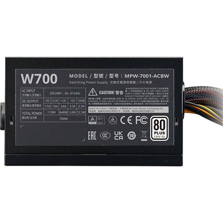 Cooler Master Elite NEX N700 ATX desktop tápegység 700W 80+ BOX