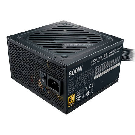 CoolerMaster TÁP Cooler Master 800W - G800 Gold - MPW-8001-ACAAG-NL - Bulk