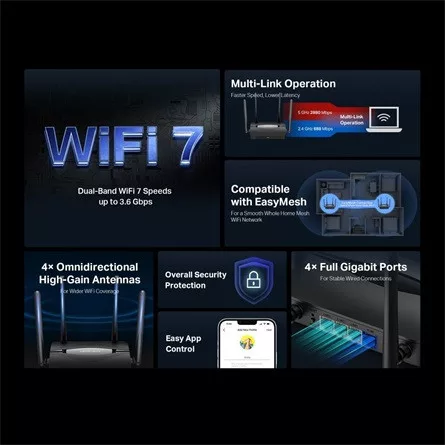 Mercusys MR25BE BE3600 Dual-Band Wi-Fi router