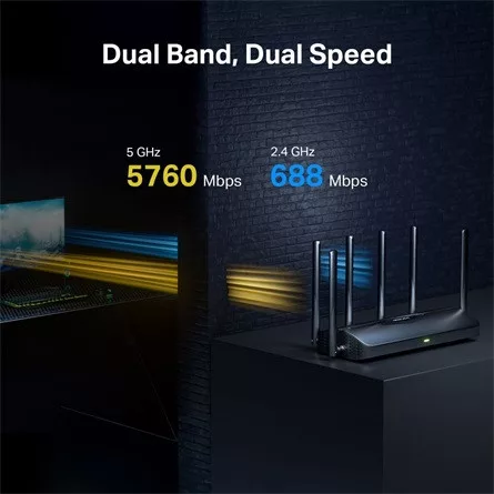 Mercusys MR37BE BE6500 Dual-Band Wi-Fi router