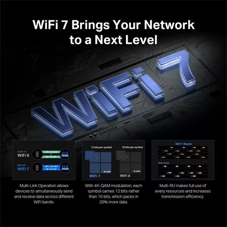 Mercusys MR37BE BE6500 Dual-Band Wi-Fi router
