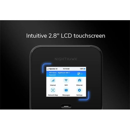 Netgear Nighthawk M7 Pro Hotspot BE5800 Tri-Band Wi-Fi 5G/NR router