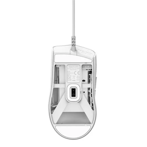 NZXT MOU NZXT Lift 2 Ergo - Vezetékes egér - Fehér - MS-001NW-02