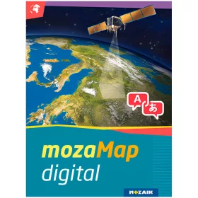   MOZAIK EDUCATION Multilingual Geographical Digital Atlas - Upper Primary. 1year, 1device. 127 maps.