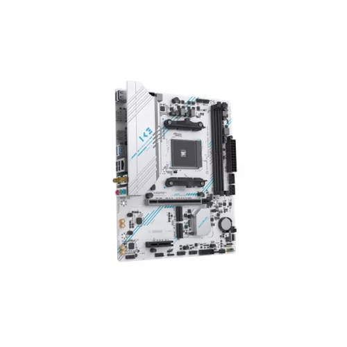 Maxsun Alaplap - AMD MS-B550M GAMING WIFI ICE AM4 (B550, mATX, 2xDDR4 3200MHz, 2xSATA3, 2xM.2, HDMI, DP)