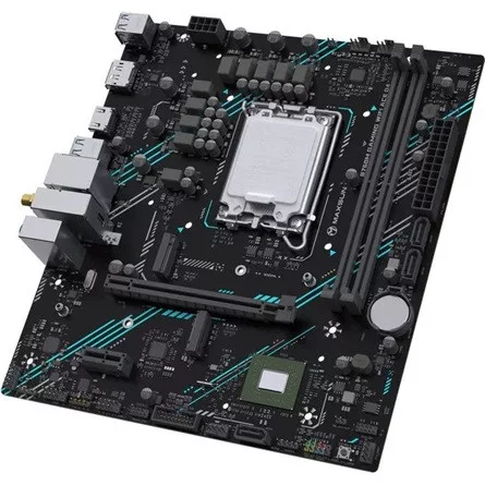 Maxsun Alaplap - Intel MS-B760M GAMING WIFI ACE D4 s1700 (B760, mATX, 2xDDR4 3200MHz, 3xSATA3, 2xM.2, HDMI, DP)