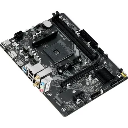 Maxsun Alaplap - AMD MS-CHALLENGER A520M-K WIFI AM4 (A520, mATX, 2xDDR4 2666MHz, 3xSATA3, M.2, HDMI, DP)
