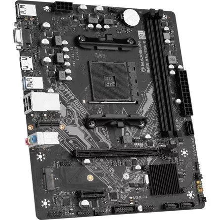 Maxsun Alaplap - AMD MS-CHALLENGER A520M-K AM4 (A520, mATX, 2xDDR4 3200MHz,3xSATA3, M.2, HDMI, D-sub)