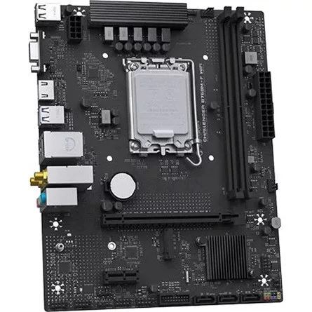 Maxsun Alaplap - Intel MS-CHALLENGER B760M-F WIFI s1700 (B760, mATX, 2xDDR4 4400MHz, 3xSATA3, M.2, HDMI, D-sub)