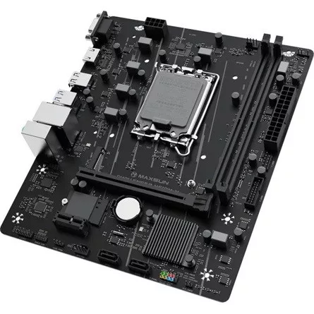 Maxsun Alaplap - Intel MS-CHALLENGER H610M-H V1 WIFI s1700 (H610, mATX, 2xDDR4 3200MHz, 2xSATA3, M.2, HDMI, D-sub)