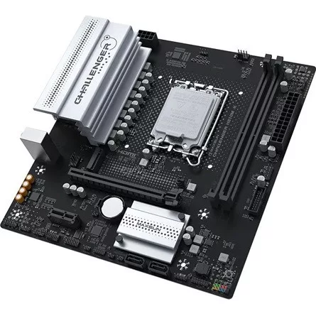 Maxsun Alaplap - Intel MS-CHALLENGER H810M-K s1851 (H810, mATX, 2xDDR5 6400MHz, 2xSATA3, M.2, HDMI, DP)