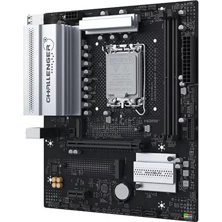 Maxsun Alaplap - Intel MS-CHALLENGER H810M 2.5G s1851 (H810, mATX, 2xDDR5 6400MHz, 2xSATA3, 2xM.2, HDMI, DP)