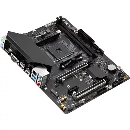 Maxsun Alaplap - AMD MS-TERMINATOR B550M AM4 (B550, mATX, 2xDDR4 3800MHz, 4xSATA3, M.2, HDMI, D-sub)