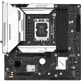   Maxsun Alaplap - Intel MS-TERMINATOR B760M D4 WIFI V2 s1700 (B760, mATX, 4xDDR4 3200MHz, 4xSATA3, 3xM.2, HDMI, DP)