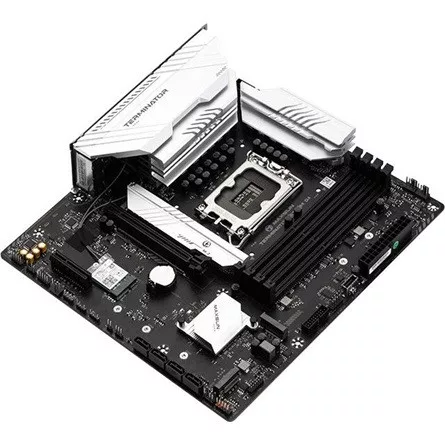 Maxsun Alaplap - Intel MS-TERMINATOR B760M D4 WIFI V2 s1700 (B760, mATX, 4xDDR4 3200MHz, 4xSATA3, 3xM.2, HDMI, DP)