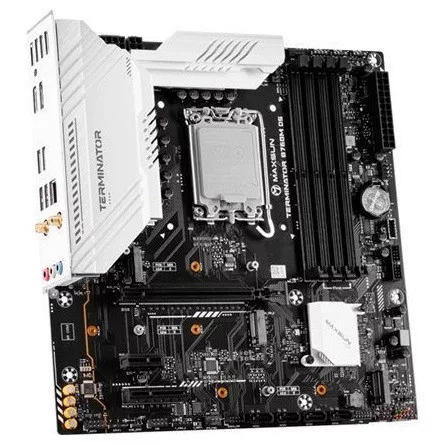 Maxsun Alaplap - Intel MS-TERMINATOR B760M D5 WIFI V2 s1700 (B760, mATX, 2xDDR5 7600MHz, 4xSATA3, 3xM.2, HDMI, DP)