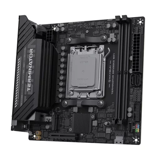 Maxsun Alaplap - AMD MS-TERMINATOR B850BKB WIFI AM5 (B850, ITX, 2xDDR5 8400MHz, 2xSATA3, 2xM.2, HDMI, DP)