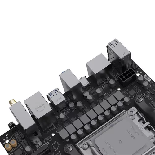 Maxsun Alaplap - AMD MS-TERMINATOR B850BKB WIFI AM5 (B850, ITX, 2xDDR5 8400MHz, 2xSATA3, 2xM.2, HDMI, DP)