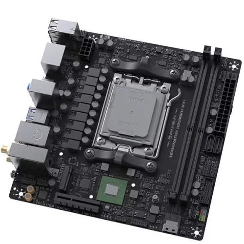 Maxsun Alaplap - AMD MS-TERMINATOR B850M PRO II WIFI7 AM5 (B850, mATX, 4xDDR5 8000MHz, 2xSATA3, 3xM.2, HDMI, DP)