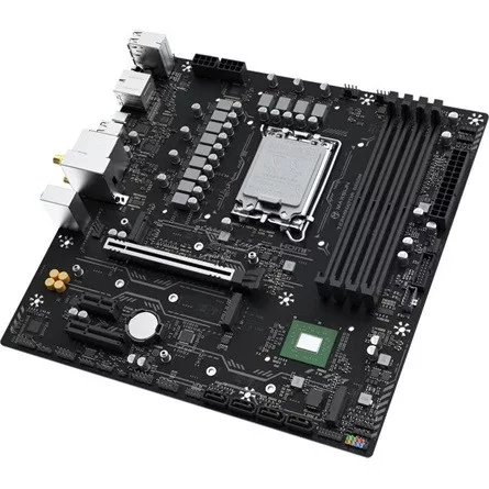 Maxsun Alaplap - Intel MS-TERMINATOR B860M WIFI s1851 (B860, mATX, 4xDDR5 8000MHz, 4xSATA3, 3xM.2, HDMI, DP)