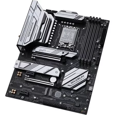 Maxsun Alaplap - Intel MS-TERMINATOR Z890-A WIFI s1851 (Z890, ATX, 4xDDR5 8800MHz, 4xSATA3, 4xM.2, HDMI, DP)