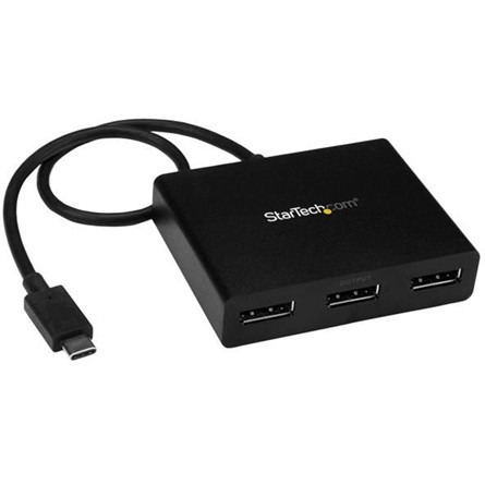 StarTech DISPLAYPORT HUB 3-PORT USB-C MAX. 3840X2160 30HZ