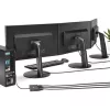 StarTech Mini DisplayPort to HDMI MST 3-portos hub fekete