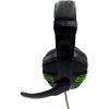 Media-Tech Cobra Pro Outbreak gaming fejhallgató headset fekete-zöld