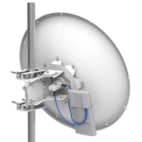 MikroTik mANT 30dBi 5Ghz parabola dish antenna precíziós rögzítővel