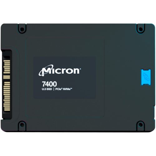 Micron 7400 MAX 1600GB NVMe U.3 (7mm) Non-SED Enterprise SSD [Single Pack], EAN: 649528925251