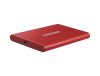 Samsung T7 külső SSD piros 1000GB USB 3.2 (MU-PC1T0R/WW)