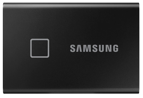Samsung T7 Touch ujjlenyomatolvasós külső SSD fekete 2000GB USB 3.2 (MU-PC2T0K/W