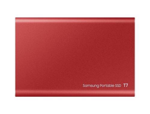 Samsung T7 külső SSD piros 2000GB USB 3.2 (MU-PC2T0R/WW)