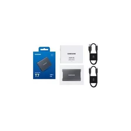 Samsung Külső SSD 4TB - MU-PC4T0T/WW (T7 external, szürke, U
