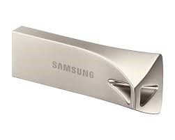 SAMSUNG BAR PLUS 256GB USB 3.1 Champagne Silver Pendrive