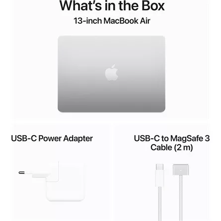 Apple Macbook Air 13.6" SILVER/M4 10C CPU/8C GPU/16GB/256GB-MAG