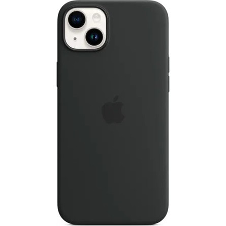 Apple IPHONE 14 PLUS SILICONE CASE WITH MAGSAFE - MIDNIGHT okostelefon szilikon tok