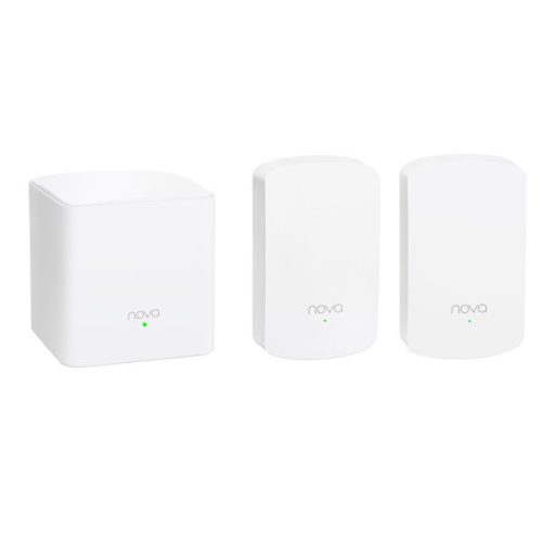 Tenda Mesh WiFi AC1200 - Nova MW5 (2pack; 300Mbps 2,4GHz + 867Mbps 5GHz; 2port 1Gbps; 1port 100Mbps secondary)