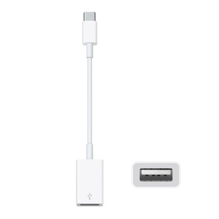Apple USB-C -> USB-A 2.0 M/F adapter 0.12m fehér