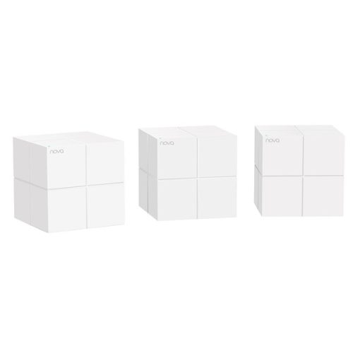 Tenda Mesh WiFi AC1200 - Nova MW6 (3pack; 300Mbps 2,4GHz + 867Mbps 5GHz; 2port 1Gbps)